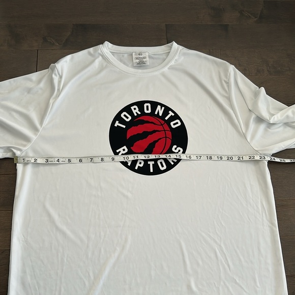 TORONTO RAPTORS Men’s White Long Sleeve T-Shirt, Moisture-Wicking Gym Casual NBA - Picture 8 of 10